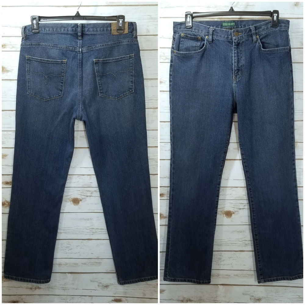 Ralph Lauren Lauren Jeans Company Classic Straight Jeans Size 12